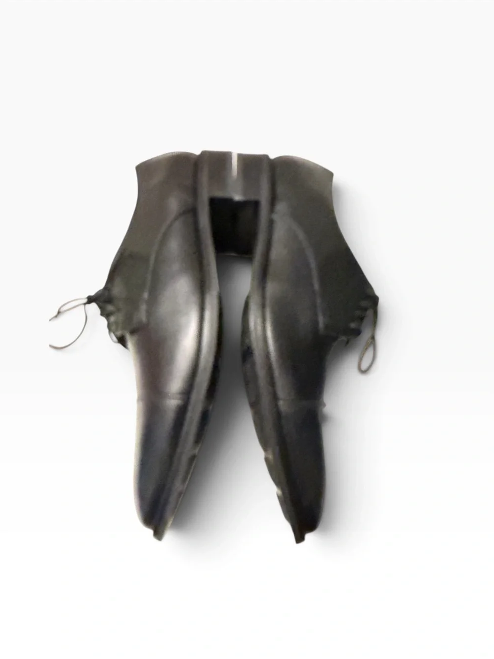 Cole Haan Black Leather Cap-Toe Derby Shoes, like new, SZ12
